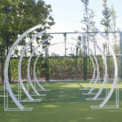 DIY Wedding Arch Wedding Props Iron Art Round Flower Shelf Mariage Stage Scene Arrangement Event Ornaments Frame