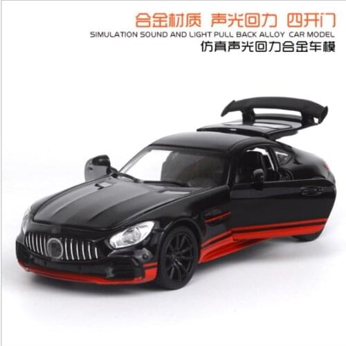 1:32 Toy Car GT Metal Toy Alloy Super Car Diecasts & Toy Vehicles Car Model Miniature Scale Model Car Toy For Children