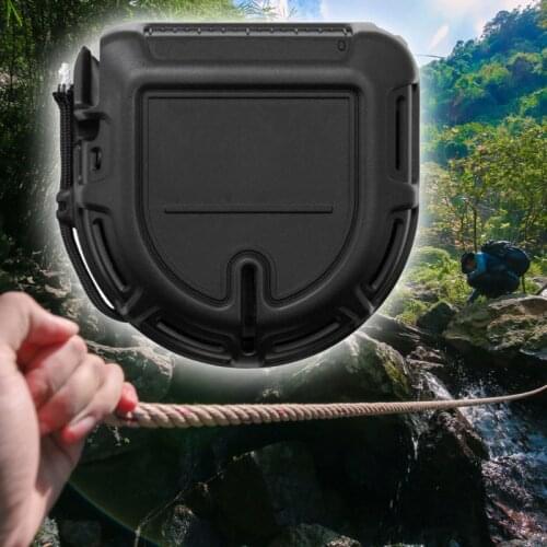 1PCS Tactic Rope Quick Cutting Tool Wire Shock Resistant Paracord Storage Box Survival Accessories Tactical Rope Dispenser