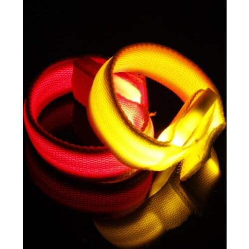 30PCS/LOT LED bracelets colorful glow flashing wrist band for event party decoration glowing bracelet LED lights wrist ring
