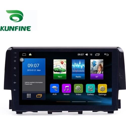 Android 10.0 1024*600 Octa Core Car DVD GPS Navigation Player Deckless Car Stereo for Honda Civic 2016 Radio Headunit Wifi