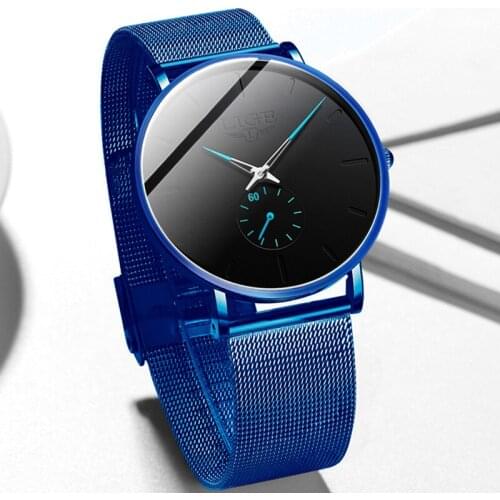 2020 Mens Watches LIGE Top Brand Luxury Quartz Watch For Men Casual Waterproof Reloj Hombre Sport Watches Date Relogio Masculino