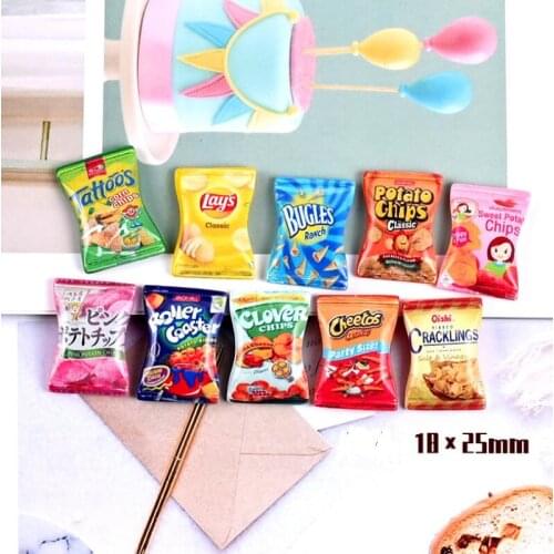 20pcs/lot Simulation Food Flat back Resin Cabochon Kawaii Candy Cabochons for Bows Accessories DIY Scrapbooking Decor