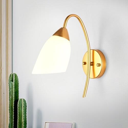 Nordic Indoor LED Wall Lamp Living Room Bedroom Bedside Study Decoration Wall Light Home Lighting Stylish Simple Modern Fixture