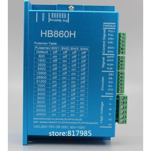 DC closed-loop Stepper motor 86HB step motor 12.5N.m Nema 86 closed loop 2-phase stepper motor driver