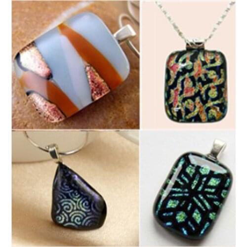 10pcs Silver Plated Glue-on Flat Pad Bails Charm Pendants for Jewlery Making