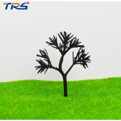 34mm-64mm Each Size Ho, N ,g Scale Plastic Tree Arm Miniature Trunk For architecture Model Making Kits Simulation scenario