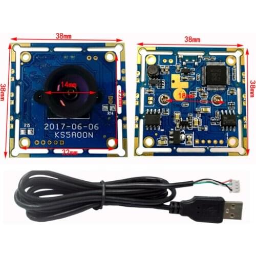5MP High Speed Photographic Apparatus USB Camera Module Mi5100 Sensor 1/2.5′′ Lens