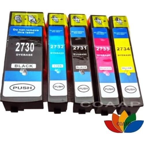 5x Compatible T2730 T2731-T2734 ink Cartridge for Epson Expression Premium XP 620 700 710 720 800 820 printer
