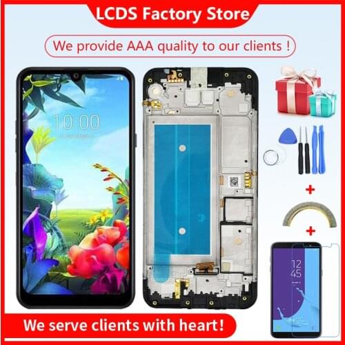 6.1" For LG K40S LCD X430 X430EMW Display with frame Touch Screen Digitizer Assembly Replacement Accessory For LG K40S lcd