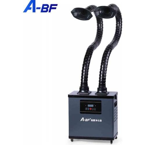 A-BF Solder Smoke Purifier Industrial Soldering Iron Smoke Laser Marking Smoke Exhaust Smoking Machine Dust Purifier 110V/220V