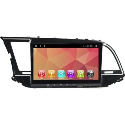 10.1 inch car dvd gps player 1024*600 For HYUNDAI ELANTRA 2016 2017 gps navigation car stereo audio video player