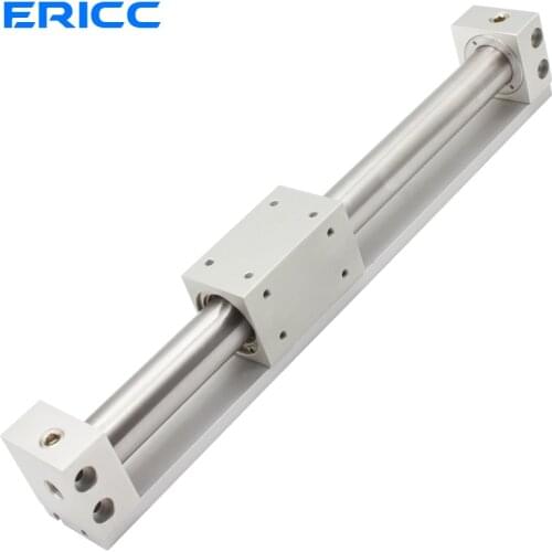 Magnetic Coupling Rodless Cylinder CY3R 6 10 SMC type Direct Mount Type Bore 6 10mm stroke 50-300mm