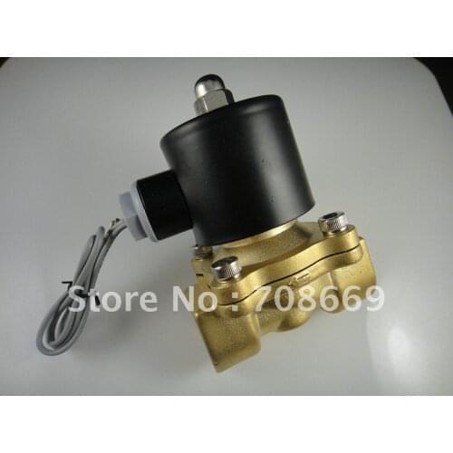 Electric Solenoid Valve Water Air N/C 220V AC 3/4" 2W200-20