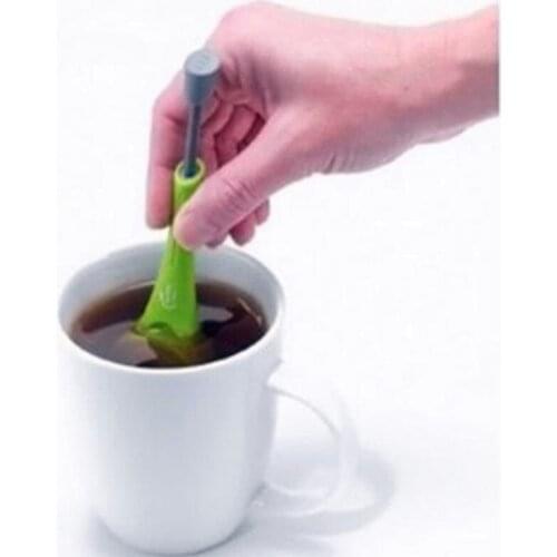 ENNKE Healthy Flavored Tea Soaker Gadget Measure Swirl Steep Mixer Press Plastic Tea and Coffee Filter