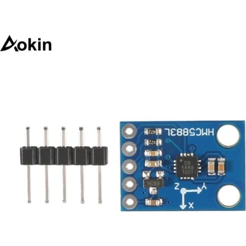 IIC/I2C GY-273 DB5883 3-Axis Compass Magnetometer Sensor Board Module for Arduino 3-5V Power