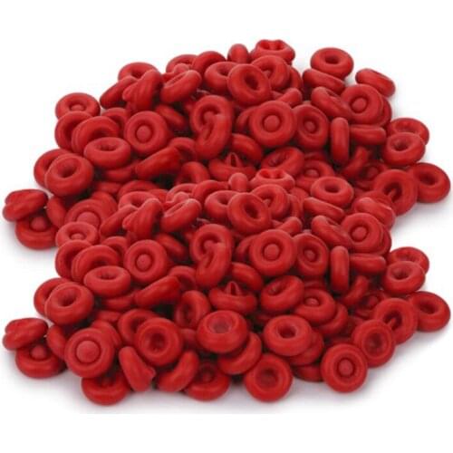 100 Pack Caulk Cap, Red Caulk Saving Cap, Caulk Cap Saver for Sealing and Preserving Open Caulking Tube