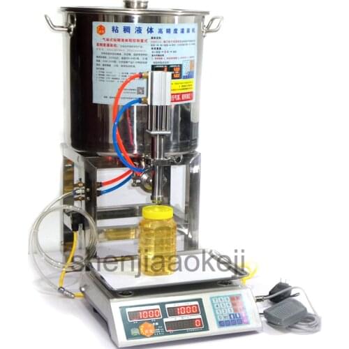 Commercial Digital Control Viscous Liquid Filler Machine honey Quantitative Filler Machine Stainless Steel honey filling machine