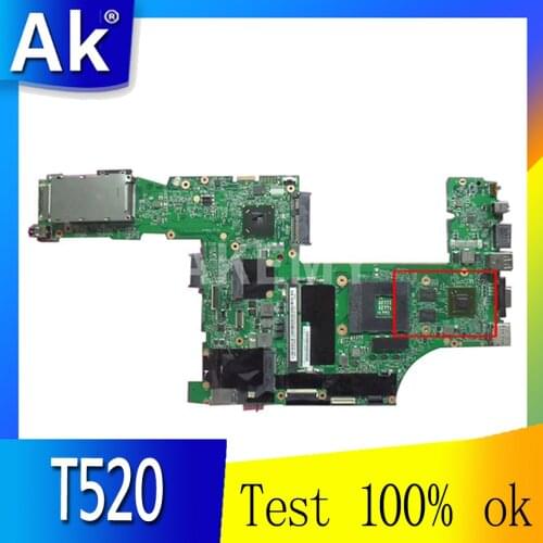 For Lenovo Thinkpad T520 T520i Laptop Motherboard With NVS 4200M 1GB GPU QM67 DDR3 04W3254