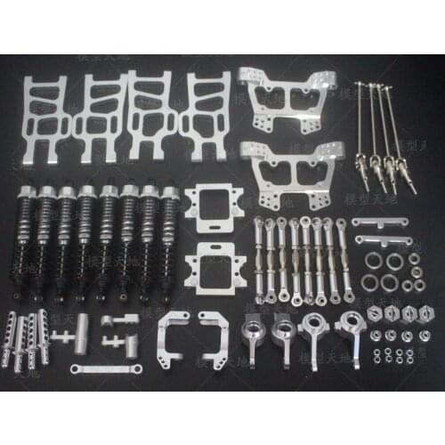 HSP 1/10 monster bigfoot truck 94108 94111 whole car metal upgrade kit 102010 102011 102012 102057 106017 108019 108022 108004