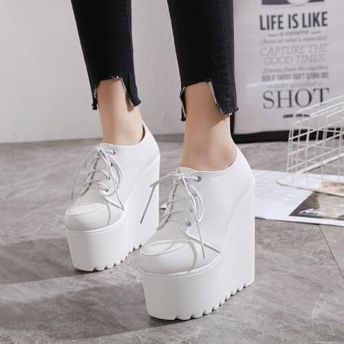 2020 spring and autumn new 16CM wedge with womens boots increased DJ short non-slip boots
