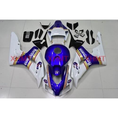 For CBR1000 RR 2006 - 2007 Body Kits CBR1000RR 07 Abs Fairing for Honda Cbr1000 RR 2006 White Blue Fairings