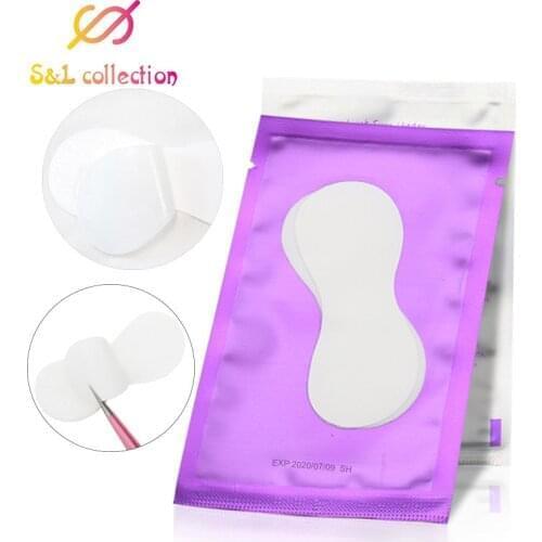 Eye Patches Anti-wrinkle Collagen Eyelash Pad Eye Mask Face Care Gel Patch Lint Free Lashes Extension Eyepads Mask