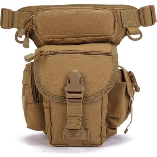 Abay Outdoor Sports Military Tactical Drop Leg Bag Waist Pack Utility Molle Thigh Pouch Hiking Climbing Hunting Bags