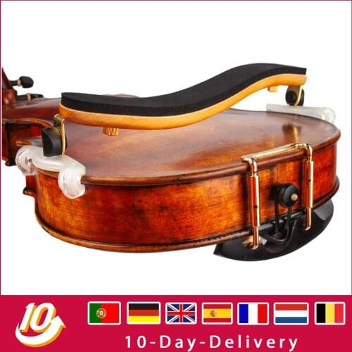 Naomi Professional Shoulder Rest Handmade Maple Wood Adjustable 3/4 4/4 Violin/Fiddle Shoulder Rest Durable Use