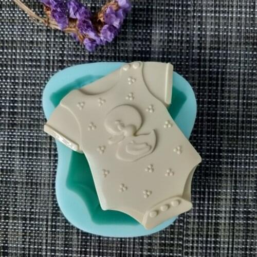 QT0149 PRZY Baby Dress Silicone Mold Soap Mould Handmade Soap Making Molds Candle Silicone Mold Resin Clay Moulds Eco-friendly