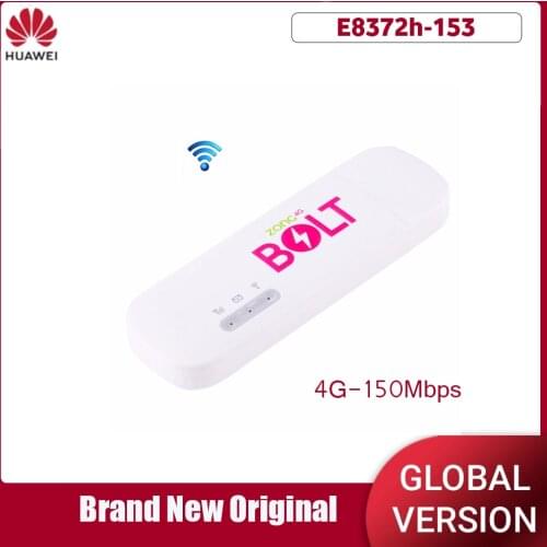Unlocked New Huawei E8372 E8372h-153 4G LTE 150Mbps 4G USB Modem Dongle 4G Carfi Modem