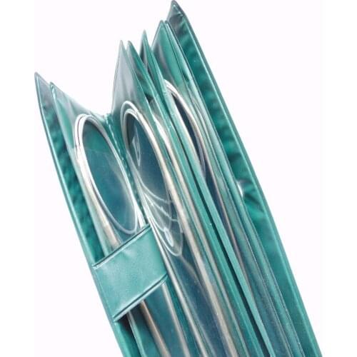 11 Size/bag 5 Bag/lot 80cm Stainless Ring Needle PP Line Knitting Needlework DIY Knitted Tool Circular Needle Set