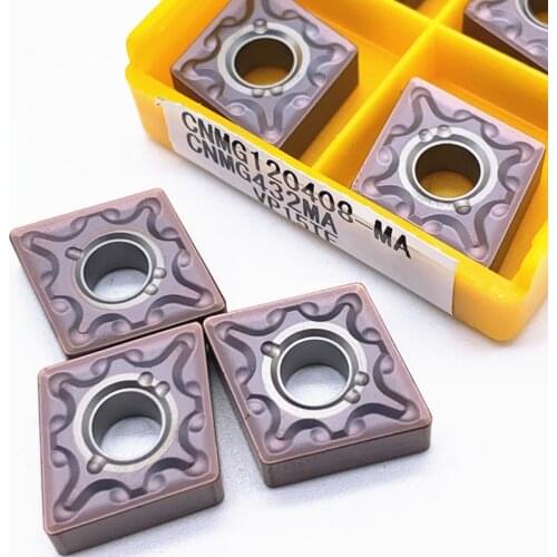 CNMG120404 CNMG120408 MA VP15TF UE6020 US735 CNC Carbide Insert Milling Cutter High-Quality Turning Too CNMG 120404/120408l
