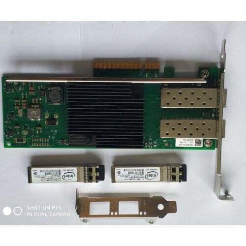 LODFIBER FOR Intel X710DA2BLK Ethernet Converged NIC X710-DA2 PCI-E 3.0 x8 with two SFP+ SR