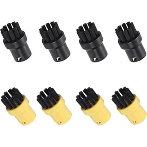 8 Pack of Hand Tool Nozzle Bristle Brushes for Karcher SC1 SC2 SC3 SC4 SC5 SC7 Steam Cleaner