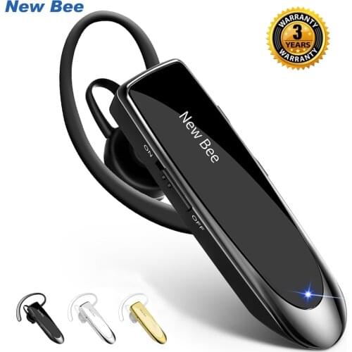 Auriculares Bluetooth New Bee Bluetooth Earphones V5.0 Wireless Headphones Headset 22h With Cvc6.0 Mic For Driving