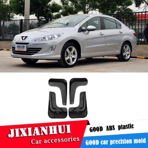 For Peugeot 408 2010-2015 Mudflaps Splash Guards Front Mud Flap Mudguards Fender Modified special