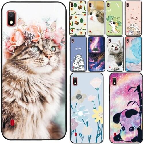 For Samsung Galaxy A10 Case Soft Protective Cover For Samsung Galaxy A10s Silicone TPU Phone Shell For Samsung A10 A10s Case Cat