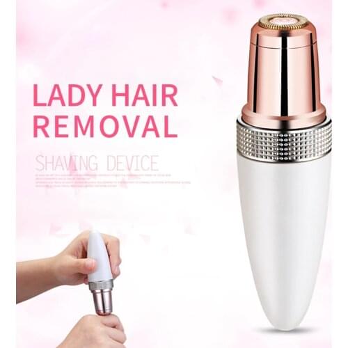 Mini portable laser hair epilator women laser Facial Hair Drain Remover Eyebrows Epilator