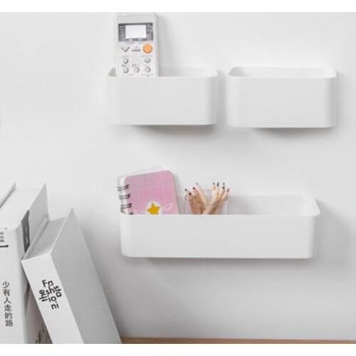 1pcs Wall Mounted Cosmetic Storage Box Bathroom Storage Rack Wall Shelf Bathroom Storage Rack Wall Mounted Makeup Rack