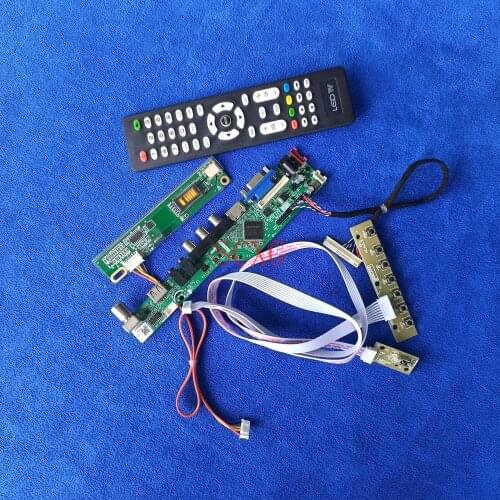 Display drive board Analog Signal For HT14P11/HT14P12/LP141E2/LP141E3 Kit 1CCFL HDMI-compatible VGA AV USB LVDS 30-Pin 1400*1050