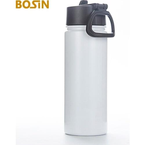 Sports Thermos Bottle Stainless Steel Vacuum Flask Insulated Water Bottle With Handle Outdoor Business For Gifts