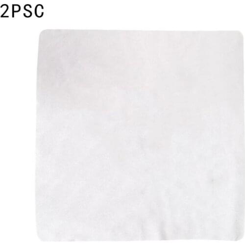 2PCS 40x40CM Water Absorbent Suede Deerskin Towel Clean Cloth LP Vinyl Records H4GA