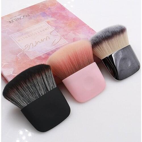 1Pc Cosmetic Makeup Foundation Brush Blush Brush Loose Powder Brush Kabuki Brush Multi-Function Cosmetics Make Up Brushes Kit