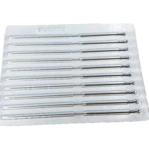 10 boxes 100pcs Genuine Yunlong Disposable acupuncture needles steel handle aseptic needle single packing 0.25/0.30/0.35mm