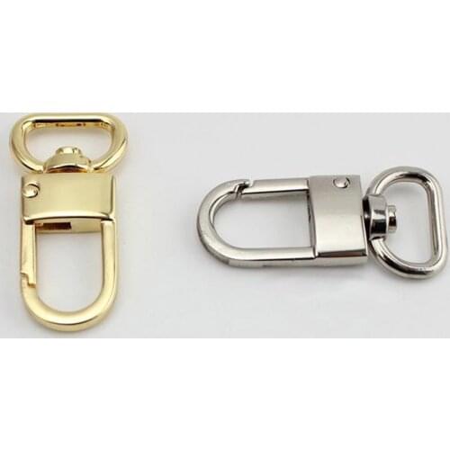 20Pc Metal Buckle Collar Webbing Buckles Handbag Hanger Lobster Clasps Swivel Trigger Clips Snap Hook DIY Accessories