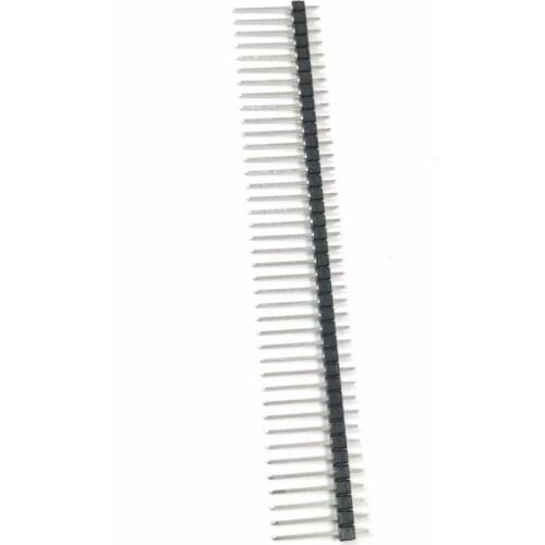 20pcs single row needle male pin header 1*40P 2.54mm pitch straight 17mm long pin NEW