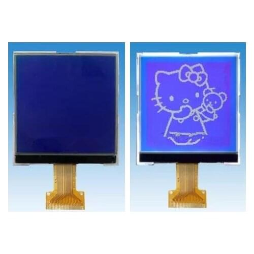 24PIN COG 128128 LCD Screen ST7571 Controller SPI / IIC / Parallel Interface