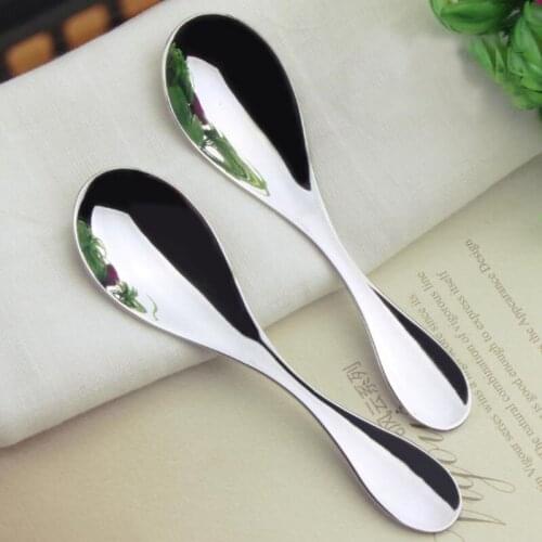 300pcs Stainless Steel Ice Cream Spoon Non-stick Anti-feeze Ice Cream Baller Scoop Home Kitchen NO433