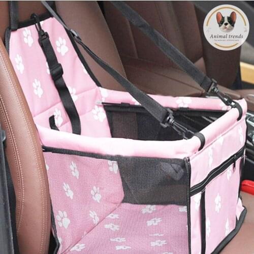 Pet Dog Car Carrier Seat Bag Waterproof Basket Cat Puppy Bag Car Travel Folding Hammock Waterproof Dog Bag Basket Pet Carriers